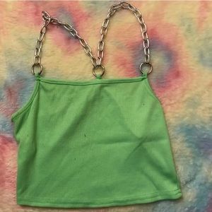 Green Tank Top